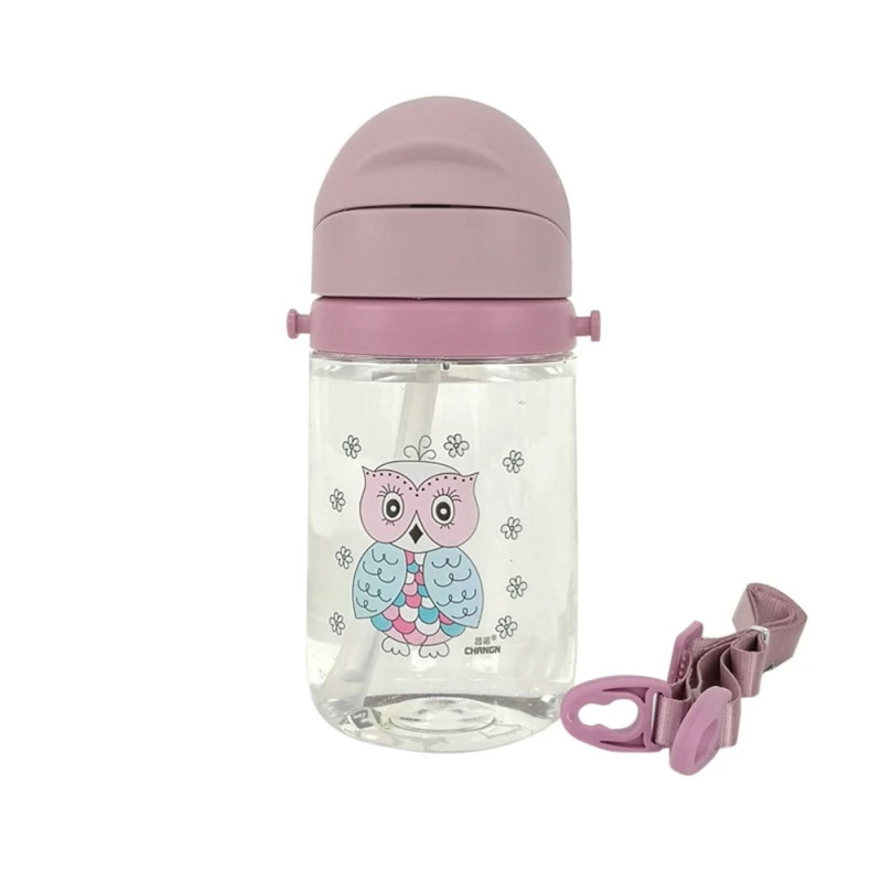 400ML Kids Baby Water Bottle Free Children's Cup Baby Portable Feeding Bottle With Straw Handles Leak Proof Durable Water Cup 2 - Цвет: Z2