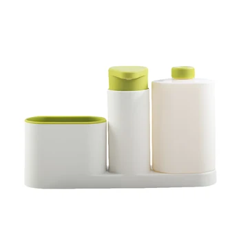 

Bathroom Multifunctional Combination Detergent Hand Sanitizer Presses The Storager Box Bathroom Soap Dispense Organizers