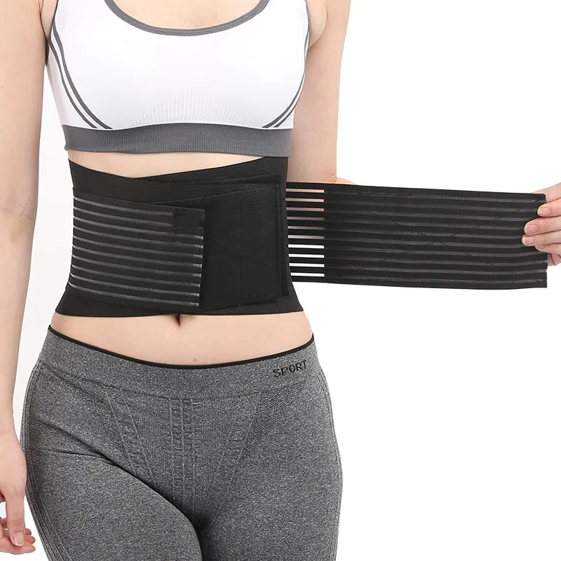 

Sport Accessories Back Support Brace Belt Lumbar Lower Waist Double Adjust Back Waist Support for Women & Men Fitness Waist Band