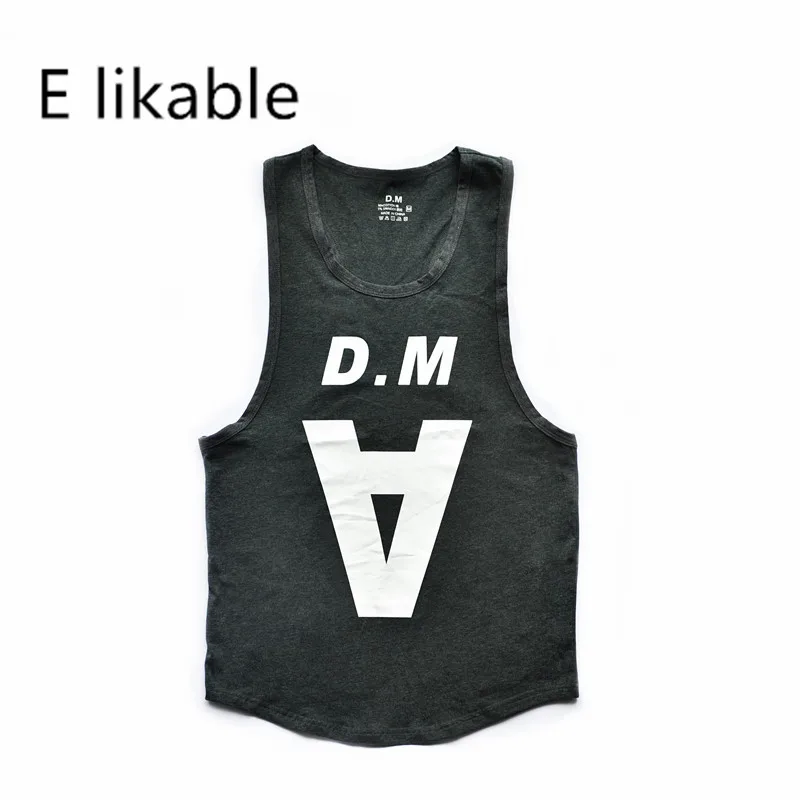 

E likable Europe and the United States youth summer new letters comfortable breathable casual cotton sleeveless vest