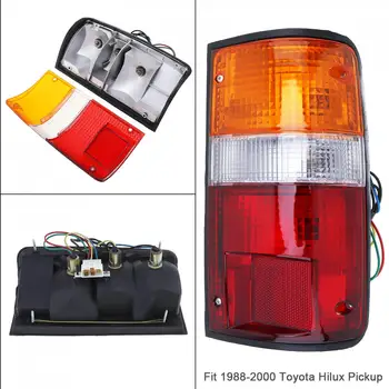 

Waterproof Durable Car Rear Brake Lamps Auto Outer Right Driver-side Tail Light Right for 1988-2000 Toyota Pickup