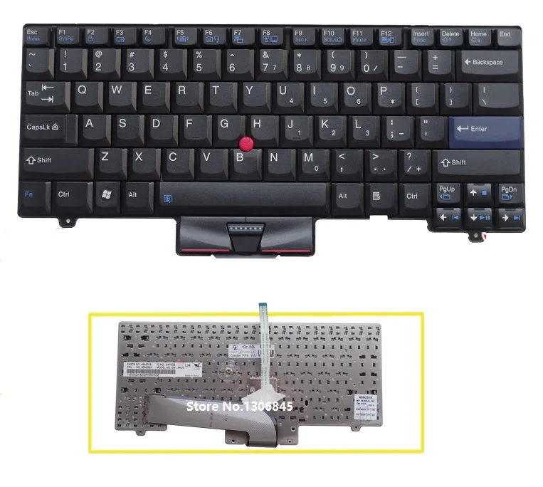 Bàn Phím Laptop Lenovo ThinkPad L410 L412 L420 L510 L512 L520 SL410 Sl412 Sl510 CÓ ChuỘt I.413948453 - Foto 2