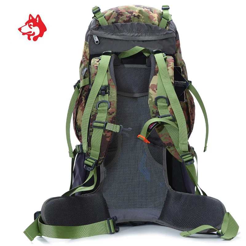 65l Спорт на открытом воздухе Водонепроницаемый путешествия Пеший Туризм Mochila