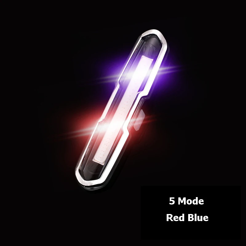 

Bicycle Rear Light Rechargeable Safety Warning Riding Taillight Rear Seat USB LED Bicycle Cycling Lights Waterproof LT0078