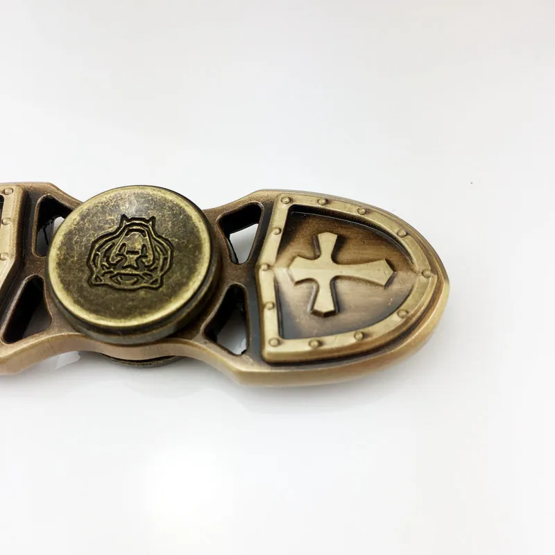 fidget spinner Retro Crusader EDC Hand Spinner Two-Spinner Fidget Toy fidget spinner metal Rotation Time Long Anti Stress Toys fidget spinner Retro Crusader EDC Hand Spinner Two-Spinner Fidget Toy fidget spinner metal Rotation Time Long Anti Stress Toys