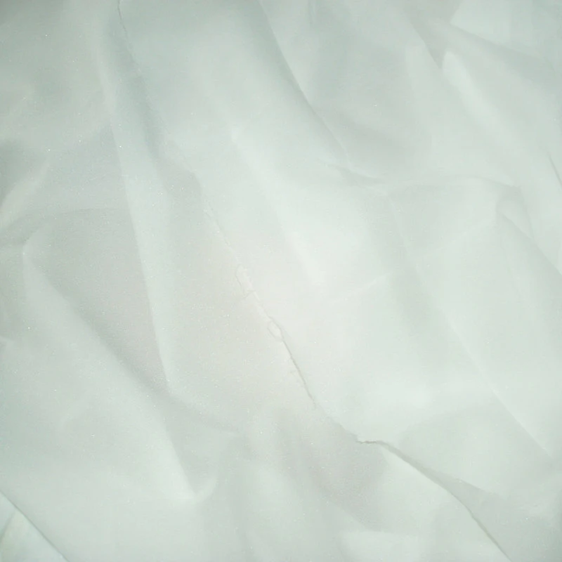

white fusible interlining for sewing silk fabric warm iron sell by meter iron on