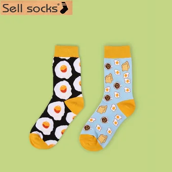

New Autumn winter Dessert food creative pattern high quality cotton women socks fashin sock long EUR 35-40 1344