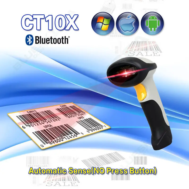 Portátil USB Wired & Wireless Bluetooth Handheld CT10X Sense Auto Laser