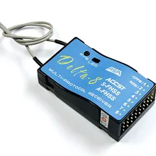Товар Frsky! FrSky 2,4G ACCST/S-FHSS/A-FHSS совместимый 8-канальный приемник Delta-8(Futaba, Hitec совместимый