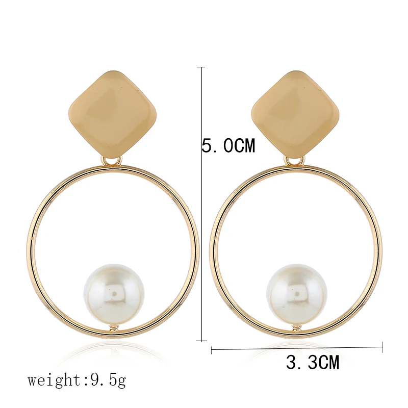 Pearl Drop Earring (6)