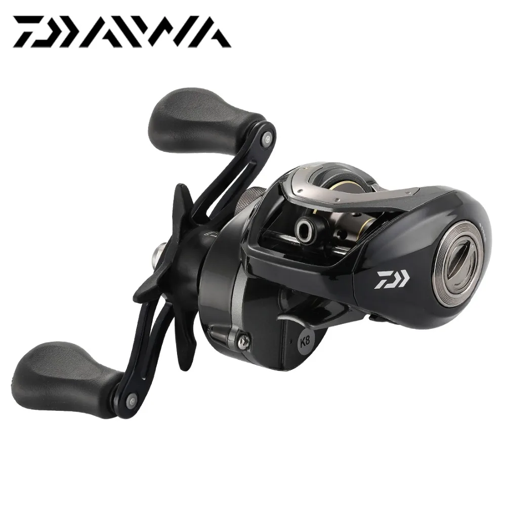 2018 Оригинальный Daiwa CR 80 H 80HL baitcasing Рыболовная катушка 8BB 6 8: 1 Передаточное число 7 кг