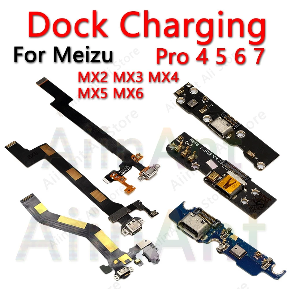 

Original USB Date Charging Port Charger Dock Connector Flex Cable For Meizu MX2 MX3 MX4 MX6 MX5 MX6 MX Pro 4 5 6