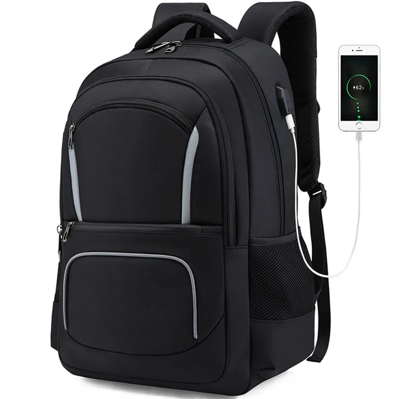 

2019 New Top Brand Backpack Men USB Outdoor Multi-function Large Capacity Waterproof Male Business Travel Backpack Bag