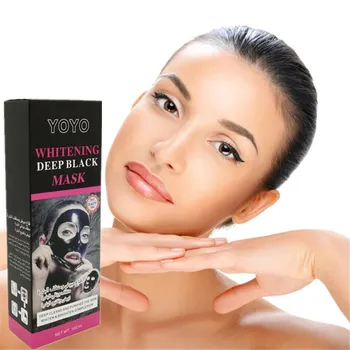 

Cheapest Blackhead Removal Face Mask Deep Cleansing Mud Black Mask Acne Treatments Mask Blackhead Facial Mask Drop shipping