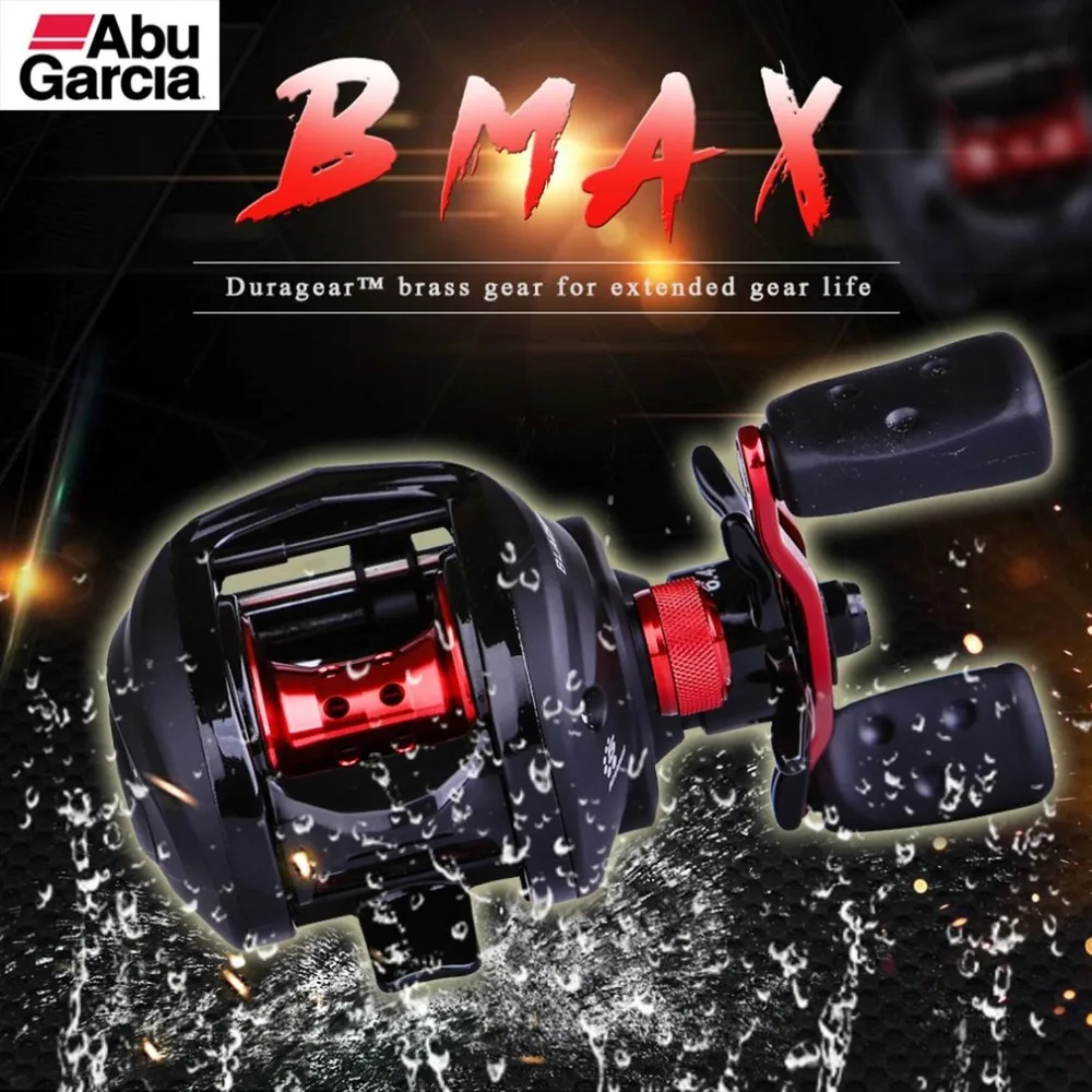 Abu Garcia Black Max3 BMAX3 Left Right Hand Baitcasting Reel 4BB 6.4:1 Bait Casting Fishing Reel Max 5Kg Carretilha Pesca Top br