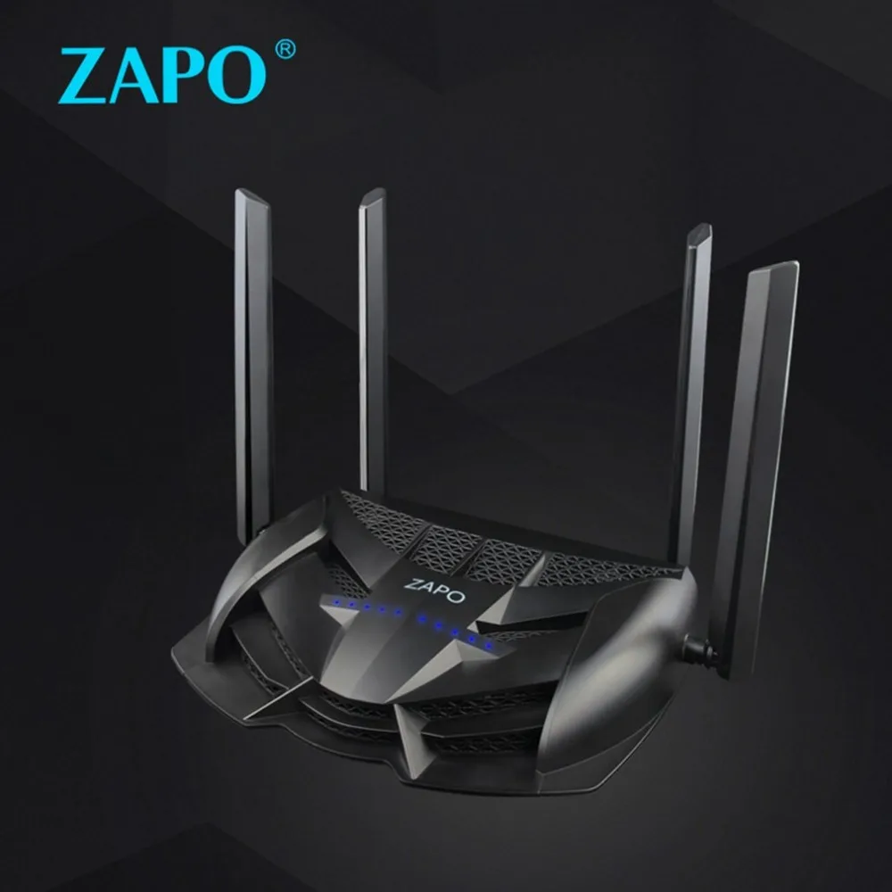 ZAPO 2600 м двухчастотный беспроводной игровой маршрутизатор беспроводной Wifi повторитель беспроводной AC Roteador Repetidor вращающийся антенный