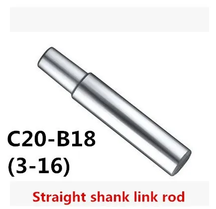 

1PCS Drill Sleeve C20 B18 straight Shank Adapter Drill Chuck Arbor Drilling Lathe Machine Capacity 3-16mm