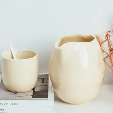 Бытовой простой керамический чайник для холодной воды охлаждающий чайник большого объема