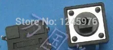 

Free Shipping 2000pcs 12*12*7.3mm push button switch key switch Tact Switch New products and ROHS+Hot sale