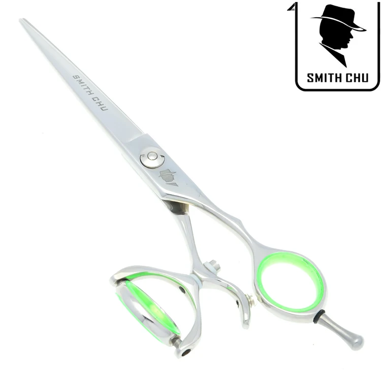 

5.5" Smith Chu Cutting Scissors 360 Degree Rotate Hair Shears Hairdressing Barber Styling Tools, LZS0124