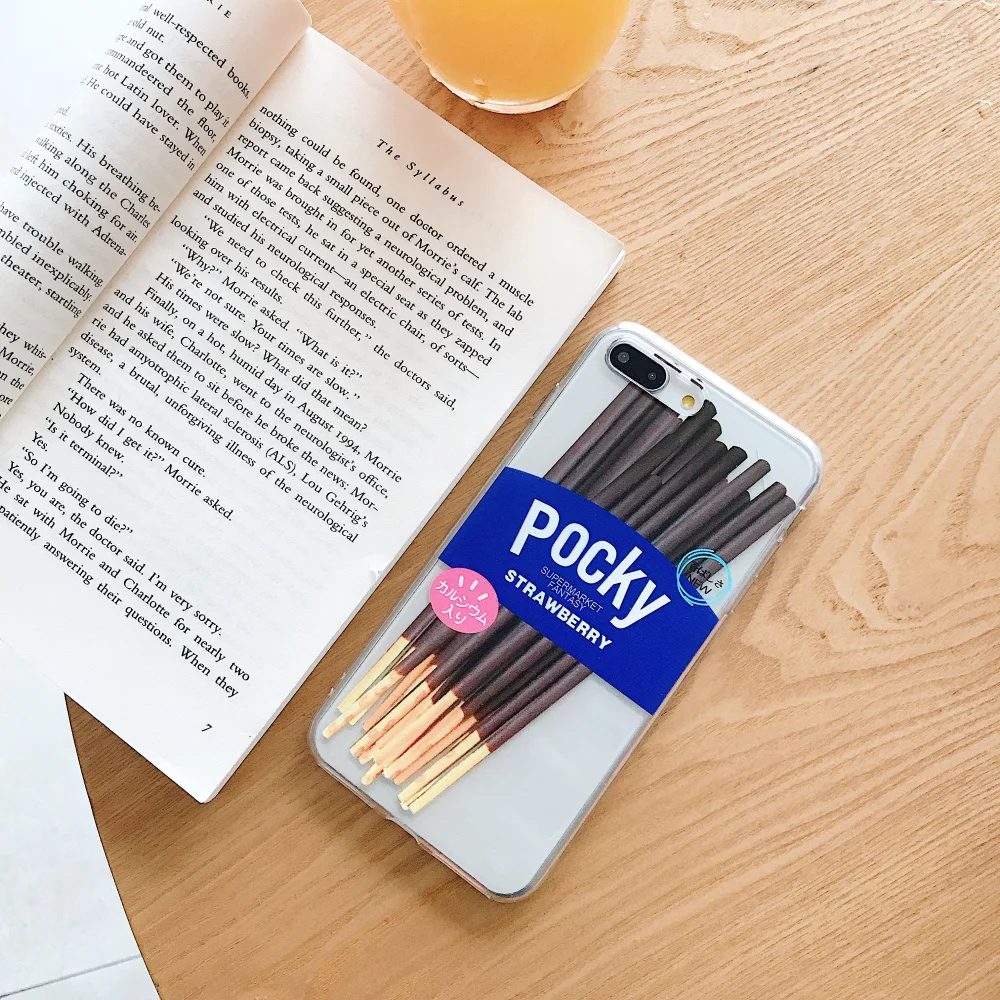 Снек Мягкий ТПУ чехол для Iphone X XS XR XSmax Pocky Capa Fundas для Iphone 6 7 8 7 plus чехол Снек Мягкий ТПУ чехол для Iphone X XS XR XSmax Pocky Capa Fundas для Iphone 6 7 8 7 plus чехол