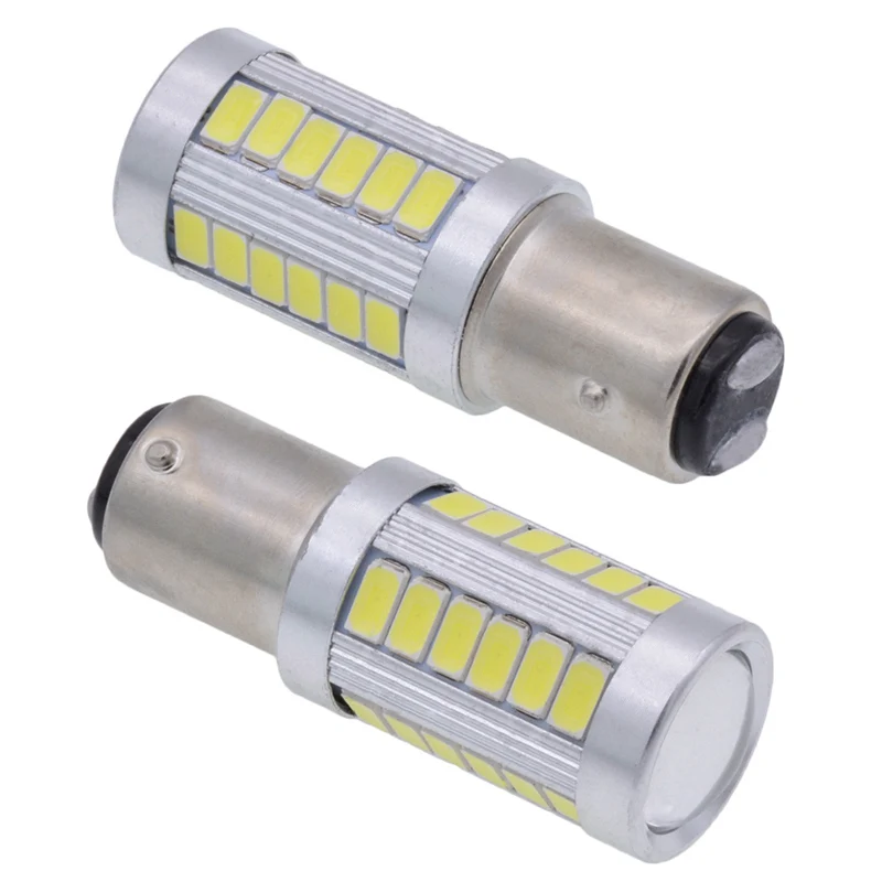 Светодиодные лампы KATUR 4x1157 BAY15D P21/5 Вт Двойные контактные стоп сигналы для функции