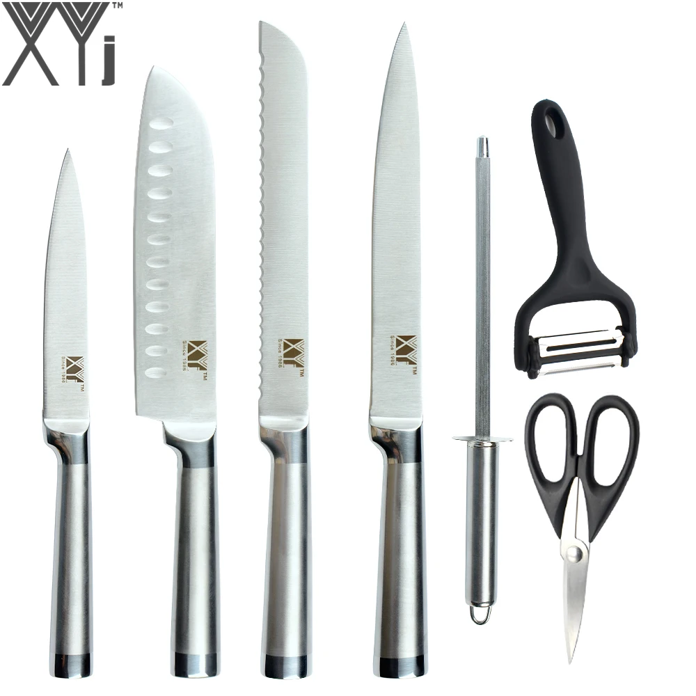 XYj Brand Sharp Cooking Tools Eco friendly Kitchen Knife 8" 8" 7" 5