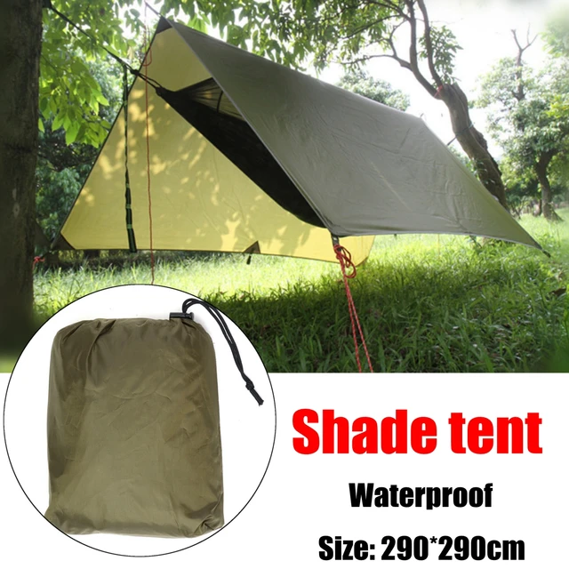 Waterproof Lightweight Camping Awning Tarp Tent Sun Shade Hammock Waterproof Lightweight Camping Awning Tarp Tent Sun Shade Hammock Shelter Sleeping Outdoor In From Sports Entertainment On
