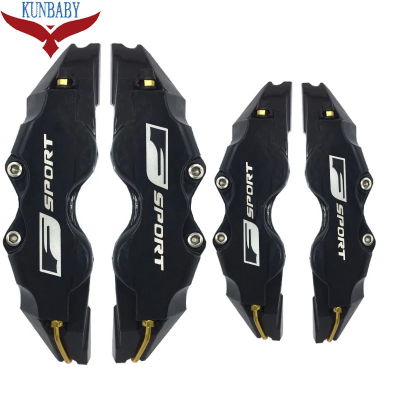  KUNBABY ABS Plastic Auto Style Disc Brake Caliper Covers F Sport Logo For Lexus IS ISF GS RX RX350 