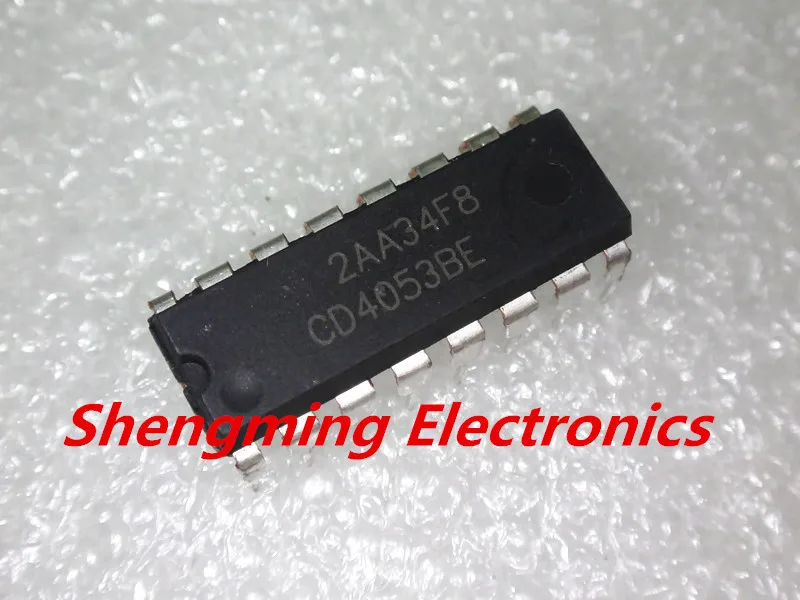 50pcs CD4053BE CD4053 DIP 16 IC-in Integrated Circuits from Electronic ...