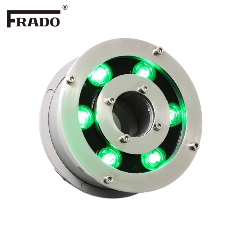 6w 9w 12w 15w 18W 12V подводный пруд Свет IP68 белый/теплый белый RGB светодиодный фонтан свет