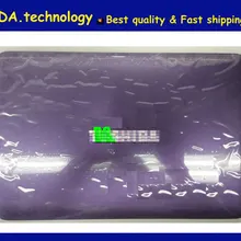 Wellendorff /Orig ЖК дисплей Топ чехол для Toshiba L850 L855 C850 C855 C855D задняя крышка в виде ракушки, фиолетовый