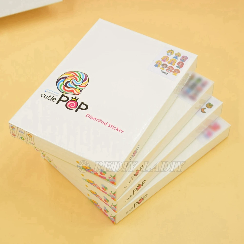 Diamond Sticker Cartoon Animals Mosaic Pattern Crystal Round Diamond Embroidery Merry Christmas Gift Diamond Painting For Kids