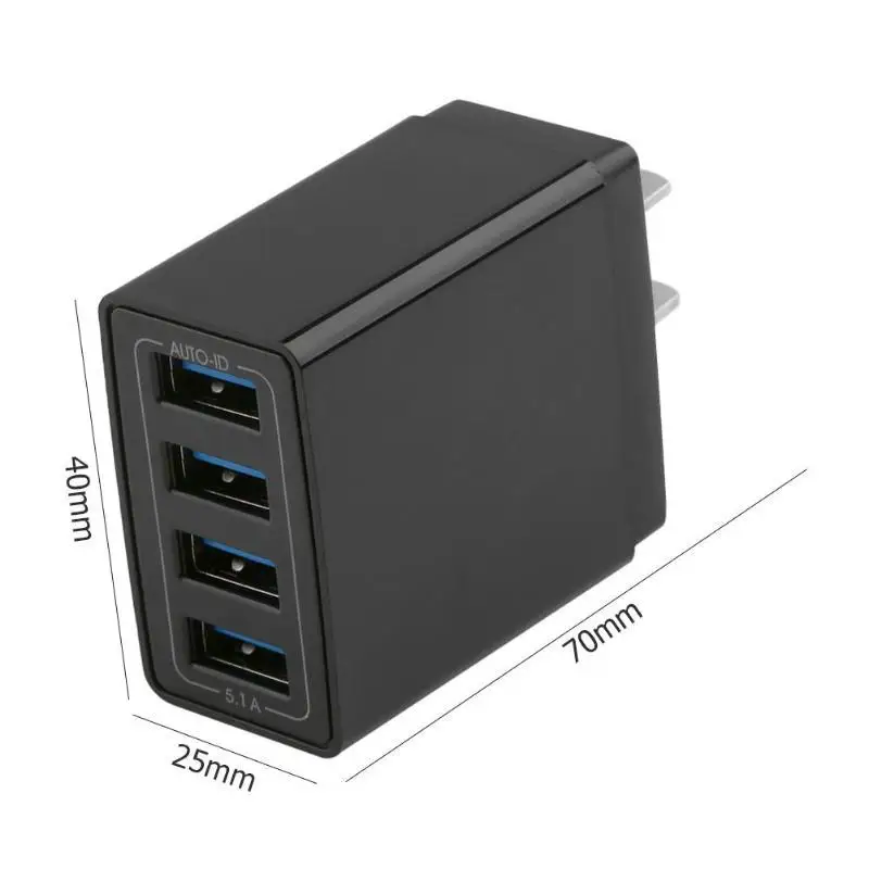 Зарядное устройство USB quick charge 3,0 для iPhone iPad EU US штепсельный адаптер настенное зарядное устройство для samsung Xiaomi Mi 8 huawei зарядное устройство для мобильных телефонов