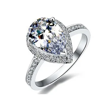 

Wedding Rings Silver 925 Oval Cut Rings High Quality Rings For Women Engagement