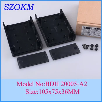 

4 pcs/lot plastic electrical box plastic project box equipment box 105x75x36 mm electronic & instrument enclosures