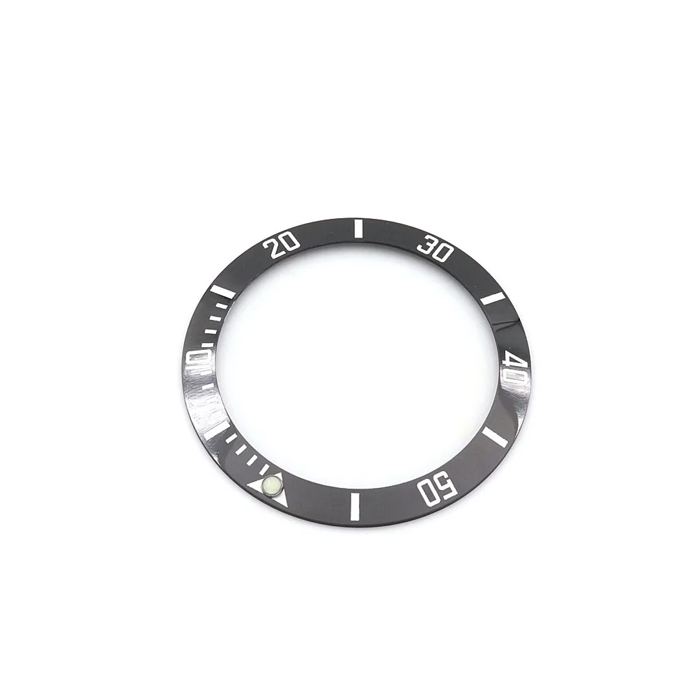 Wholesale 38mm Black Pure Ceramic Watch Bezel Top Quality Insert For Submariner
