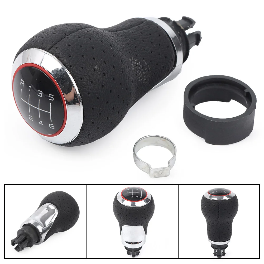 6 Speed Manual Gear Shift Knob Gaiter For Audi A4 S4 B8 A5 8T Q5 8R S