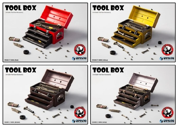 

CAT TOYS CT009 1/6 Toolbox Collection Figure for 12inch Action Figure Sence DIY
