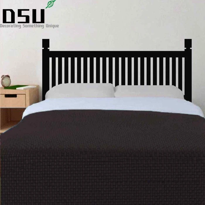 Traditional Headboard Wooden Style Bedpost Vinyl Wall Sticker For Twin Full Queen King Bed Decor Dorm Bedroom Home Decortion Wallpapers Aliexpress