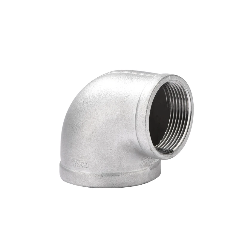 1/4 &quot3/8&quot 1/2 &quot3/4&quot 1 &quotBSP внутренняя резьба 304 нержавеющая сталь 90 градусов