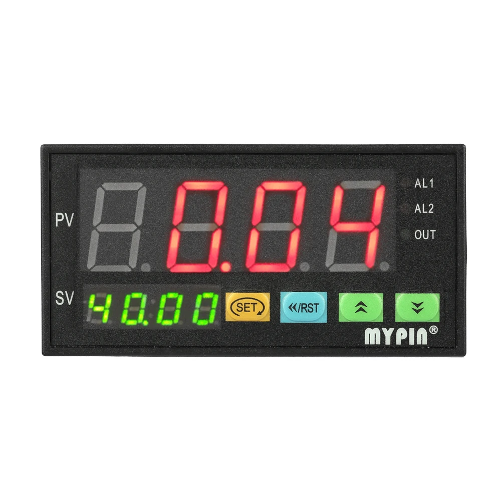 

Digital Sensor Meter Multi-functional Intelligent LED Display 0-75mV/4-20mA/0-10V 2 Relay Alarm Output DA8-RRB