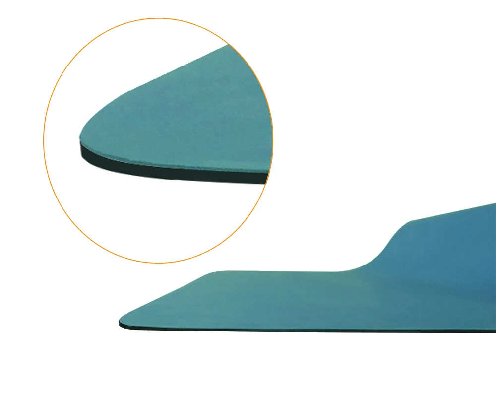 Aidacom Антистатический ESD коврик тусклый отделка 2 слоя синий цвет 1 шт. EU заземляющий разъем Антистатический браслет заземляющий шнур