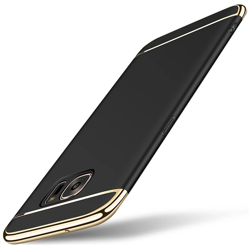 Модные 3in1 Жесткий PC ультра тонкий чехол для Samsung Galaxy A3 A5 A7 2017 J1 J3 J5 J7 Prime 2016 S6 S7 край S8