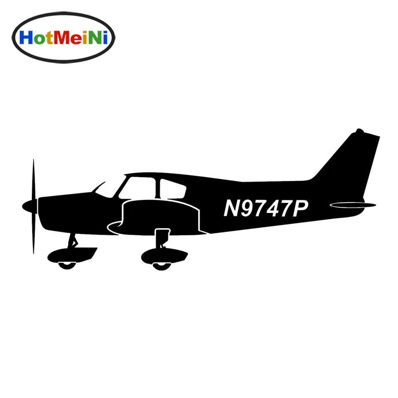 HotMeiNi автомобильный Стайлинг PA28 Cherokee 140 N Poly Pilots Aircraft виниловая наклейка на