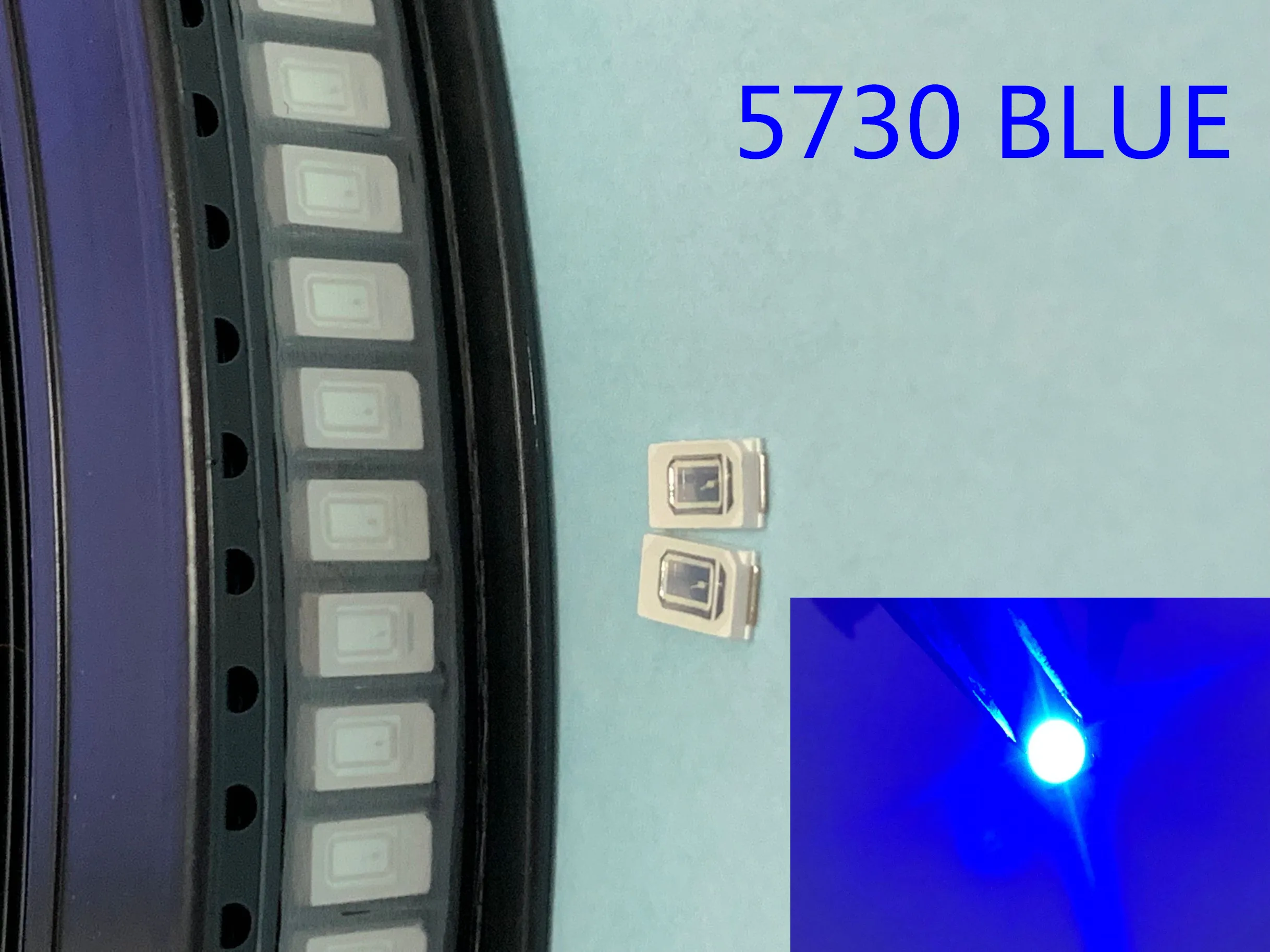 

1000pcs 5730/5630 SMD Blue LED Light Emitting Diode SMD LED 5730 blue Surface Mount Led 460-470NM 3.0-3.6V Ultra Birght Led
