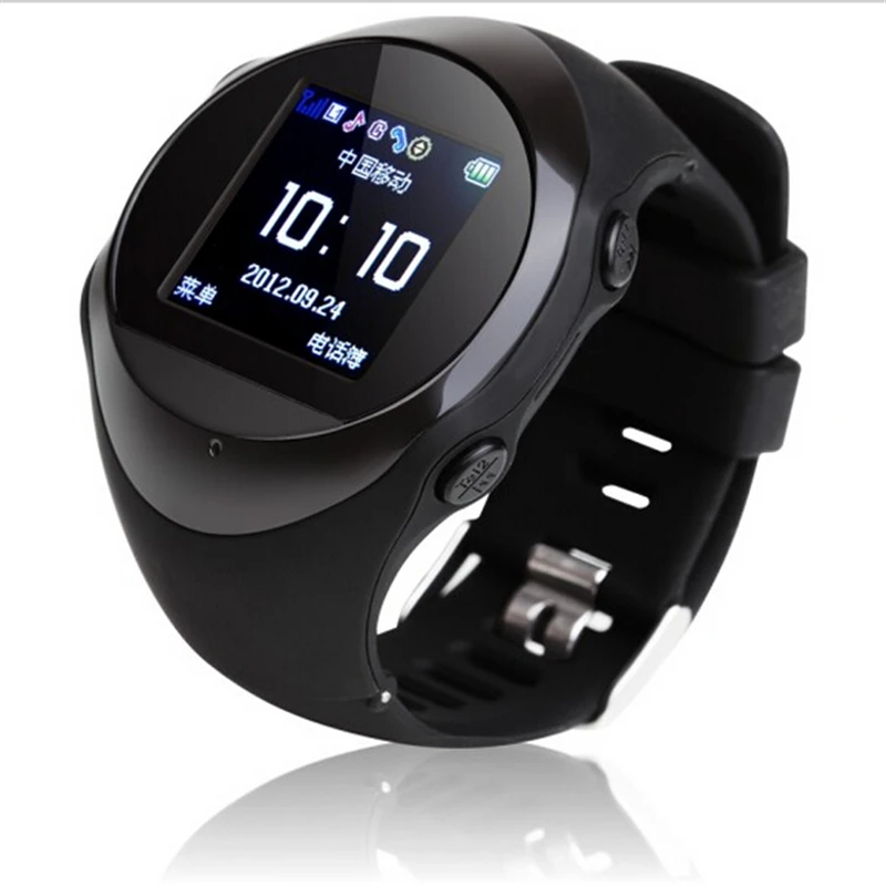 Новый в режиме реального времени gps трекер PG88 часы с sos sim gsm gprs слежения и