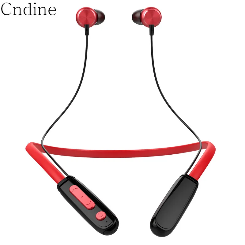 Wireless Earphone Neckband Hanging Bluetooth Headset with
