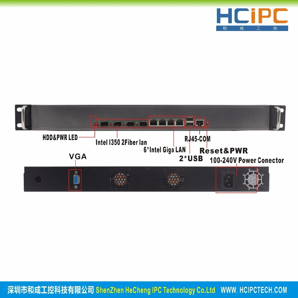 Hcipc B208-1 HCL-SZ87-4L4FSPB, 4G+ 64G+ I3 Процессор, LGA1150 Z87 82574L 4LAN+ 4FSP 1U брандмауэр системы, 4LAN материнская плата, 6LAN сетевой маршрутизатор