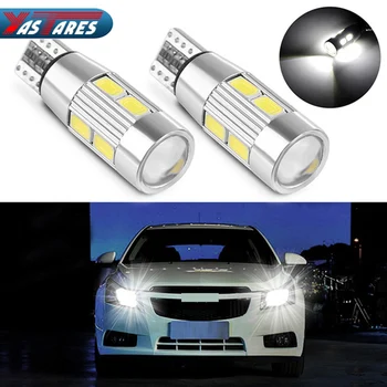 

Car Auto LED T10 194 W5W Canbus 10SMD 5630 5730 LED Light Bulb No Error LED Parking Fog Light Auto No Error Univera Car Light